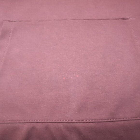 Aeropostale Men's Size Medium Burgundy Drawstring Scuba Hoodie - Picture 11 of 11
